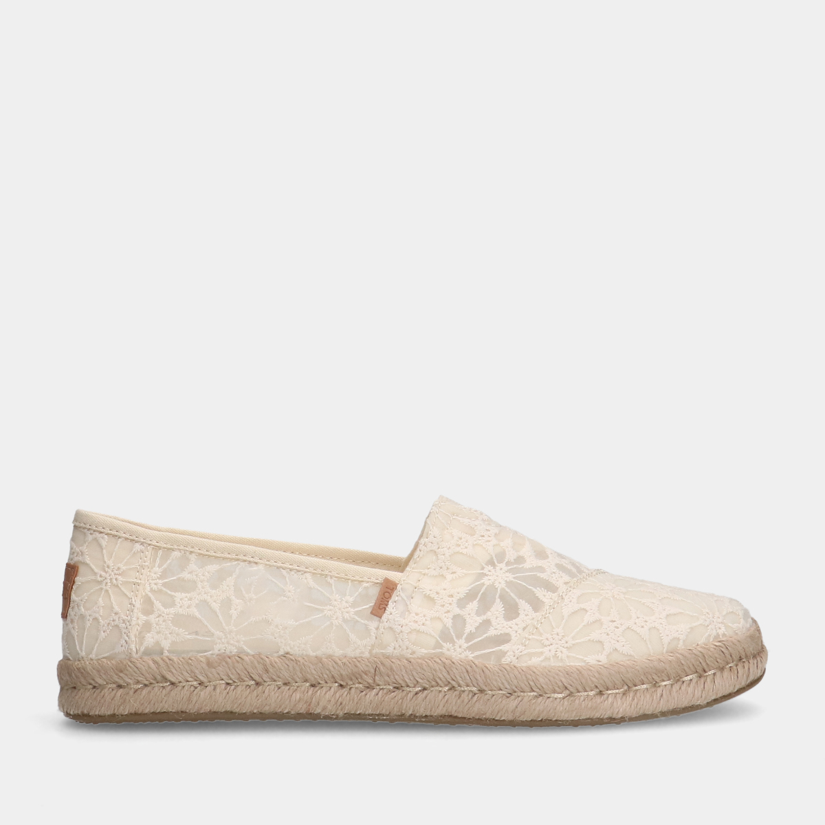 TOMS alpargate rope 2.0 beige dames sneakers
