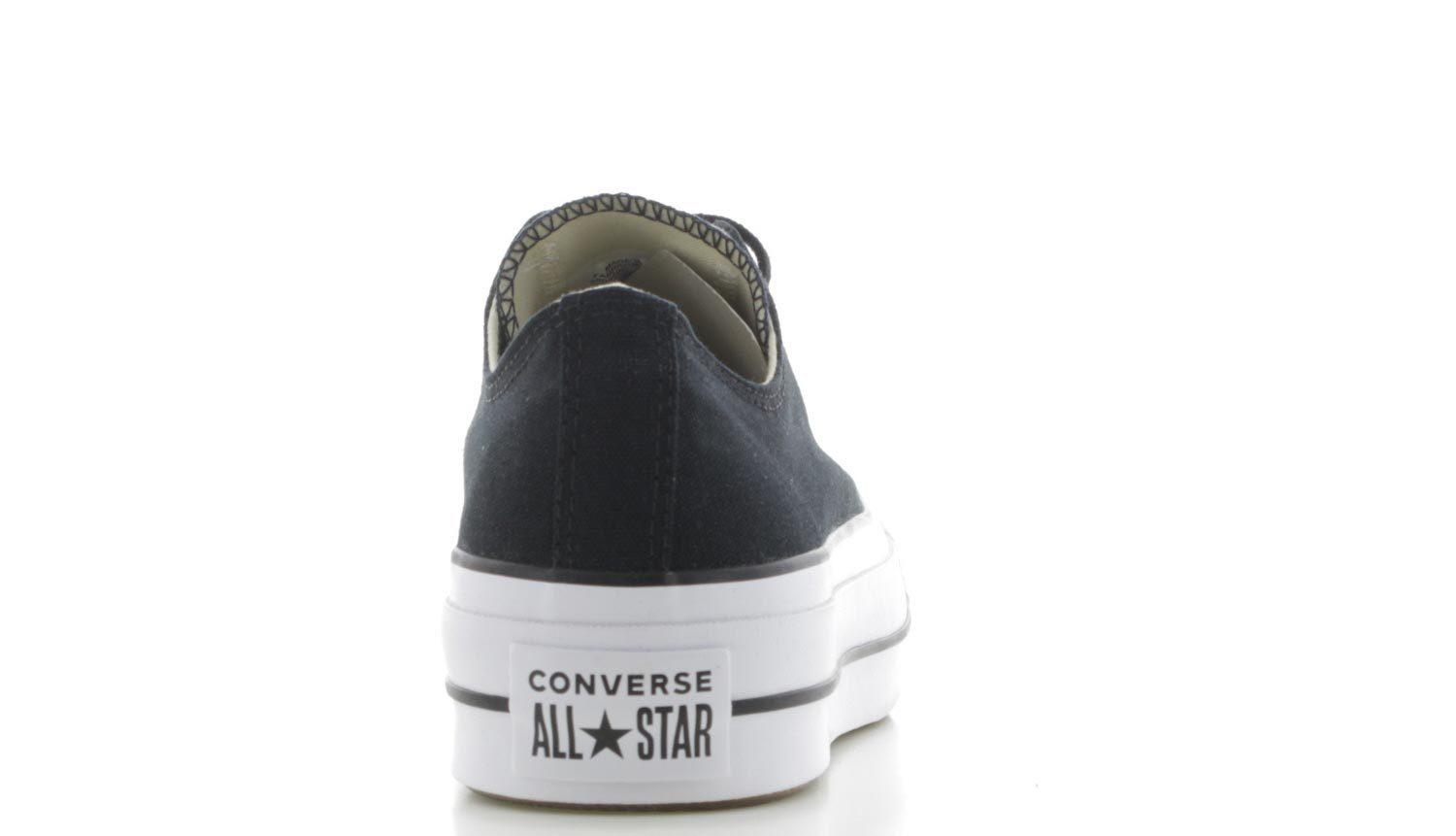 Converse Chuck Taylor All Star Platform Ox Zwart Dames