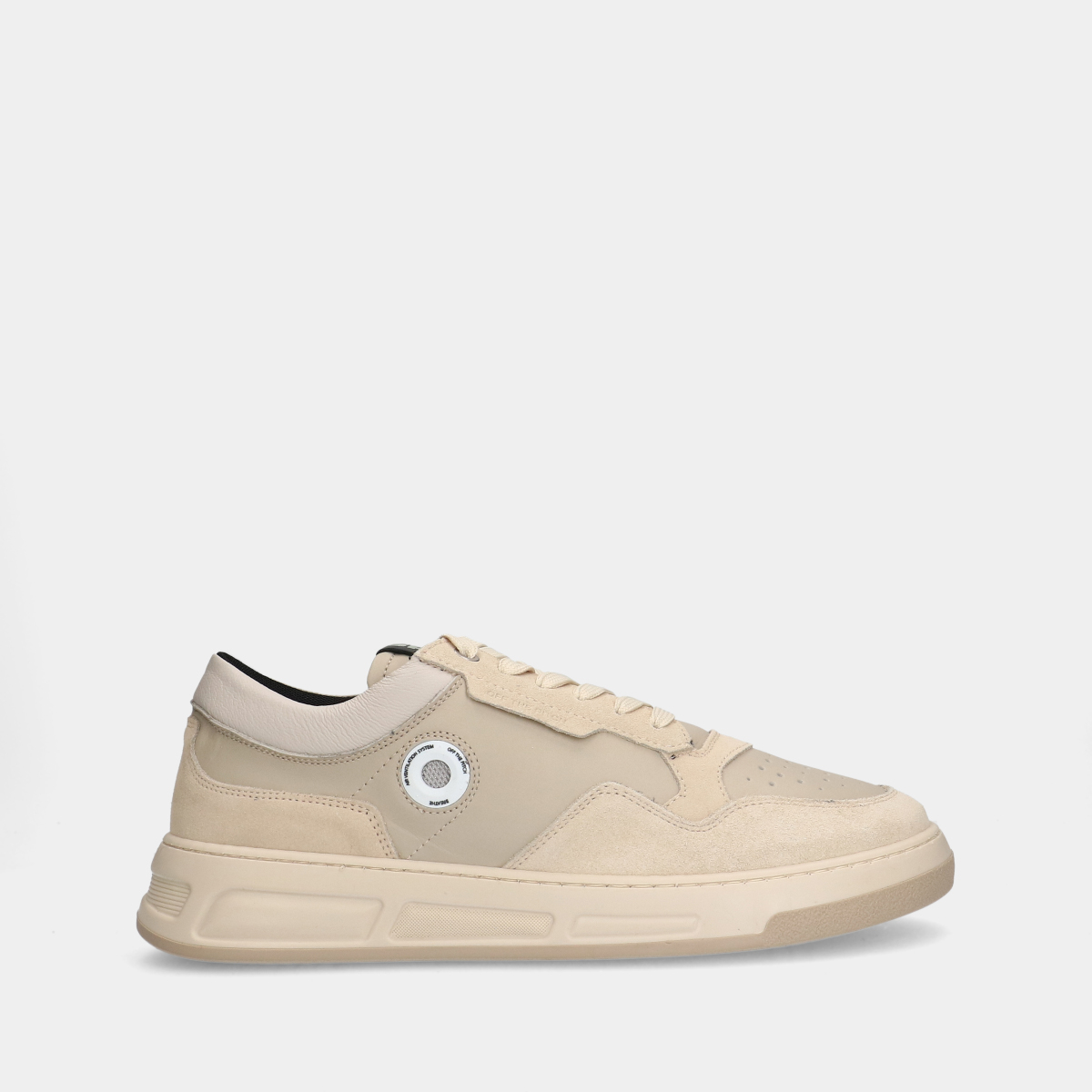 Off the Pitch Breathe Ivory Opale heren sneakers