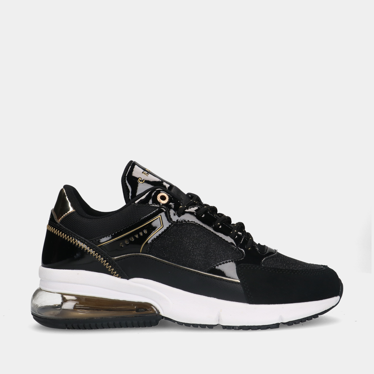 Cruyff Diamond Sneakers Laag - zwart - Maat 40