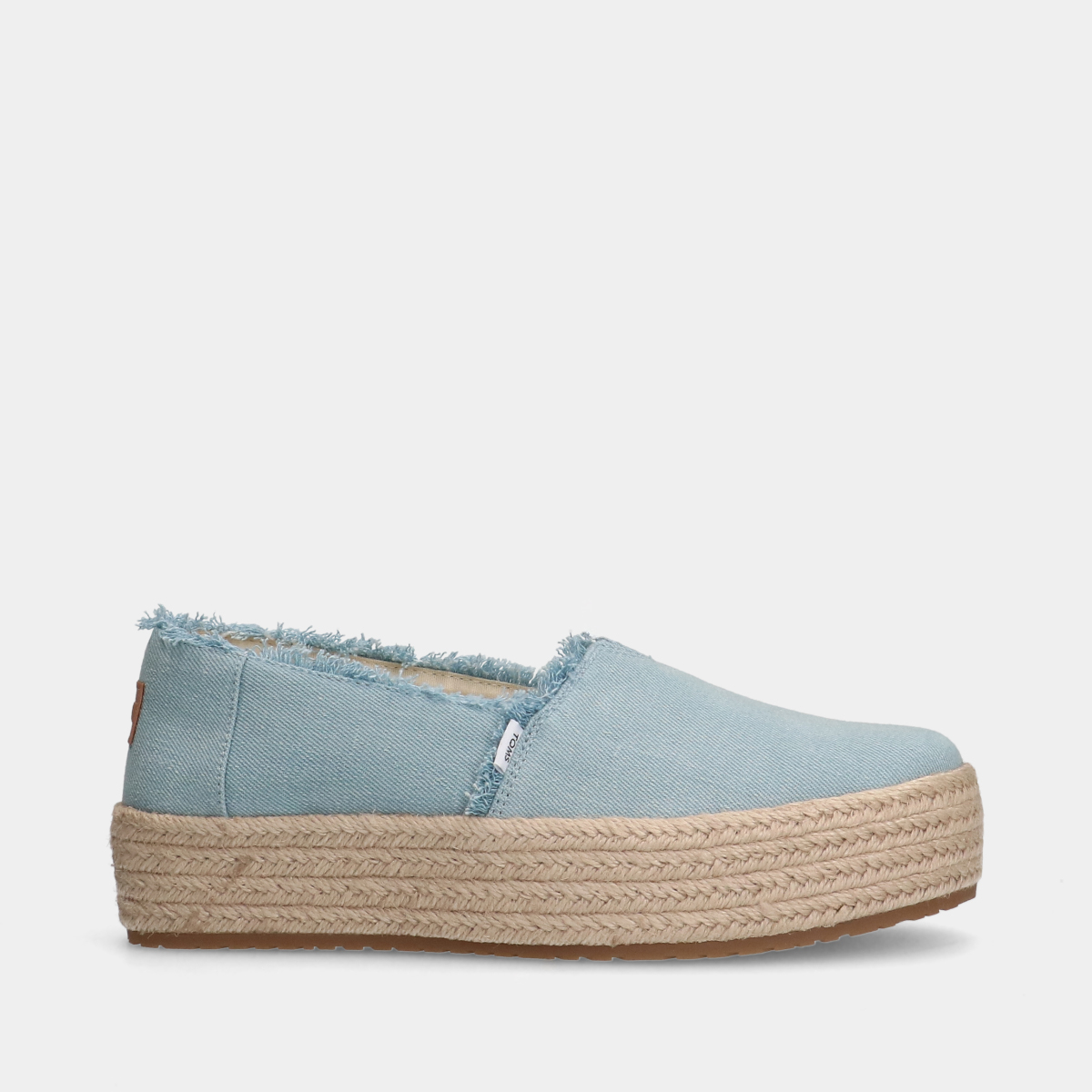 TOMS valencia light blue espadrilles