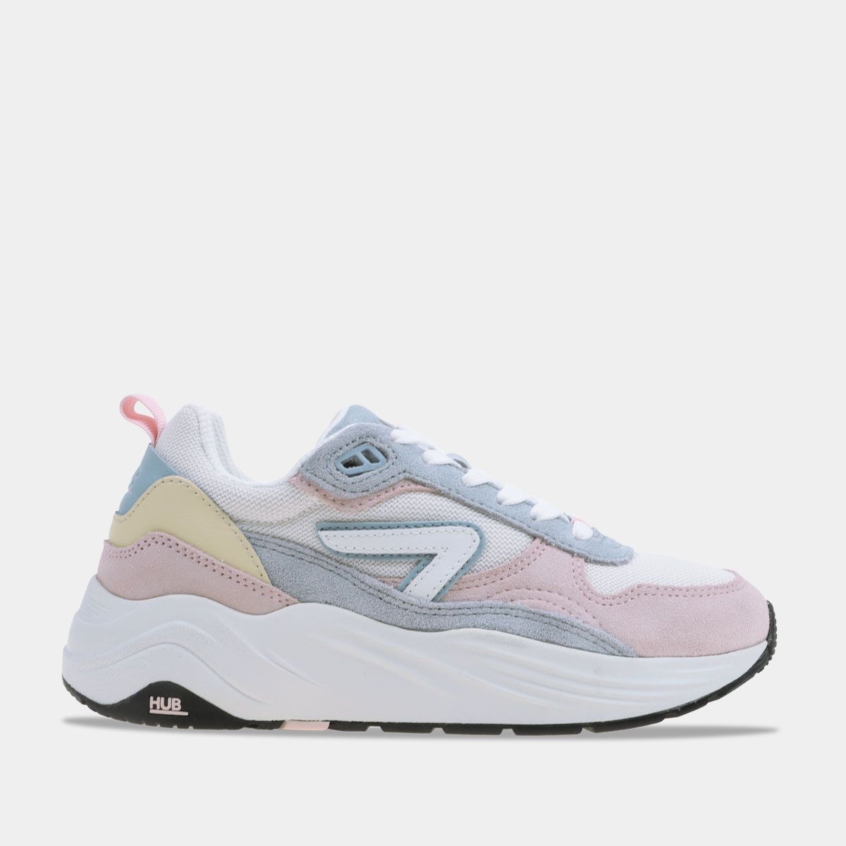 Hub Glide S43 Wit/Pastel Dames SNEAKERS